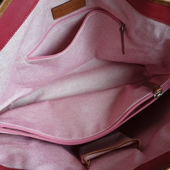 Dooney and Bourke Vintage XL Leather Tote, EUC - Picture 11 of 16